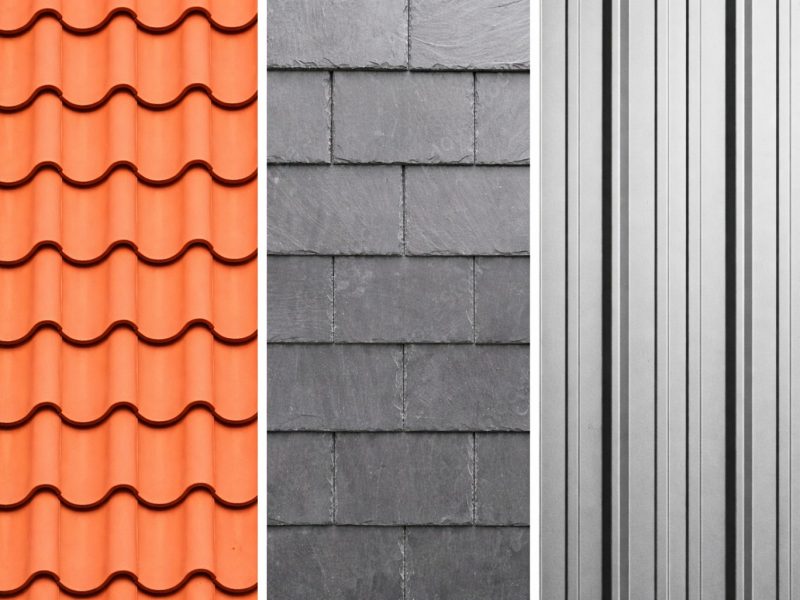 Dacheindeckungen-Beispiele